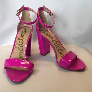 Sam Edelman Yaro Chunky Heeled Sandal Ankle Strap